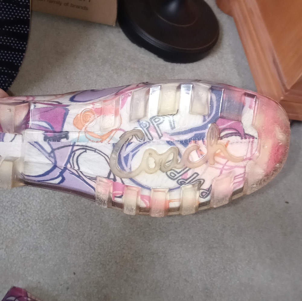 Coach rain boots